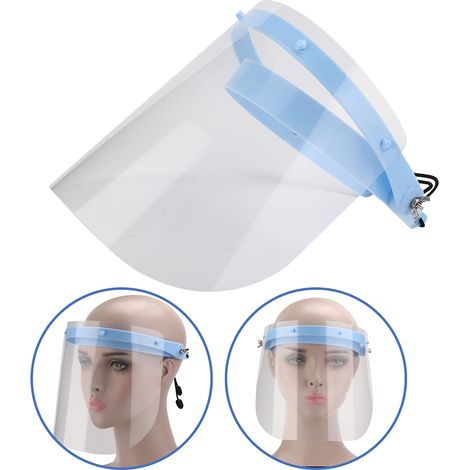 10-teiliges Set beschlagfreier, transparenter Zahnschutzmasken mit Rahmen (1/5)