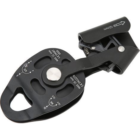Poulie de levage lourde CAMNAL pour travaux en hauteur et sauvetage industriel (1/5)