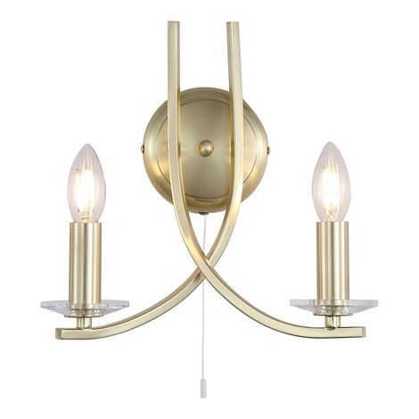 Applique murale Ascona 2 lumières - 4162-2SB (1/3)