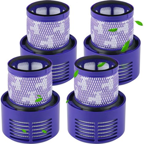 Lot de 2 filtres lavables pour aspirateur Dyson V10 SV12 Cyclone Animal Absolute Total Clean Comparé à la pièce 969082-01 (1/5)