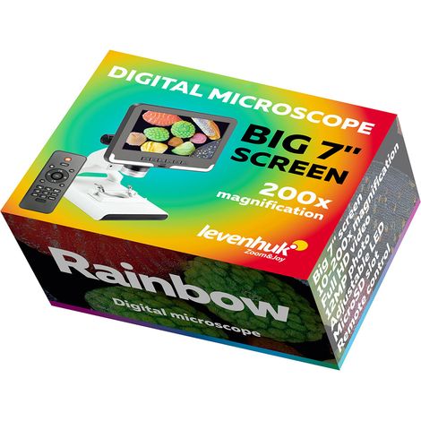 Microscopio digital Levenhuk Rainbow DM700 LCD