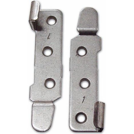 Ferri Da Letto in acciaio misura 95 mm ( 1coppia ) (1/2)