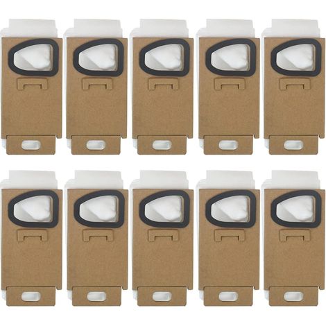 Sollbry Paquete de 10 bolsas de repuesto para aspiradoras Xiaomi Roborock H7 y H6. (1/5)