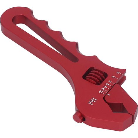Clé à tuyau ajustable légère en aluminium pour raccords AN3 à AN16 (1/5)
