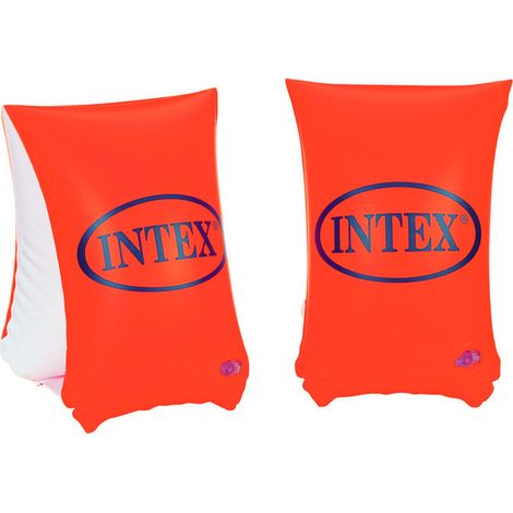 MANGUITOS HINCHABLES. COLOR ROJO 30x15cm. INTEX