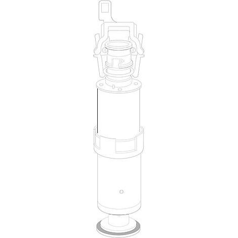 Cloche avec tige d ancrage pour plaque Corallo 1+2 2 touches