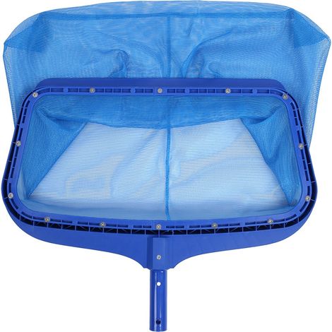 Epuisette de pour piscine Filet à feuilles de piscine à cadre en plastique renforcé, outil de nettoyage des débris de natation et des feuilles tombantes (1/5)