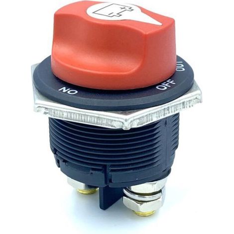 Commutateur Isolateur Batterie - 32 V - 200 A Continu 300 A Intermittent - Pour Bateau Voiture Camion Caravane - 1 Pièce