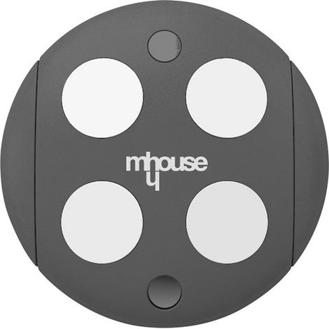 Télécommande pour motorisations – Programmable par autoapprentissage – Contrôle à distance – Compatible avec portails et portes de garage – Mhouse