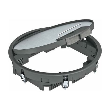 OBO Bettermann Inserto per apparecchi per montaggio universale Ø294x66 Poliammide grigio ferro RAL 7011, 7405452