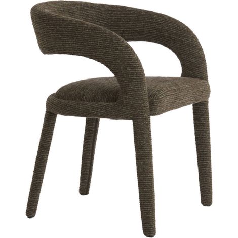 Silla comedor marrón chocolate KYRAN Light & Living