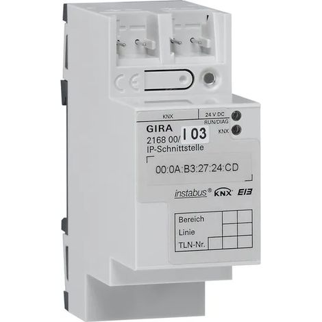 Gira IP-Schnittst. KNX REG [216800], 2168 00