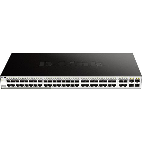 D-Link DGS-1210-52 Gestito L2 Gigabit Ethernet (10/100/1000) 1U Nero (1/3)