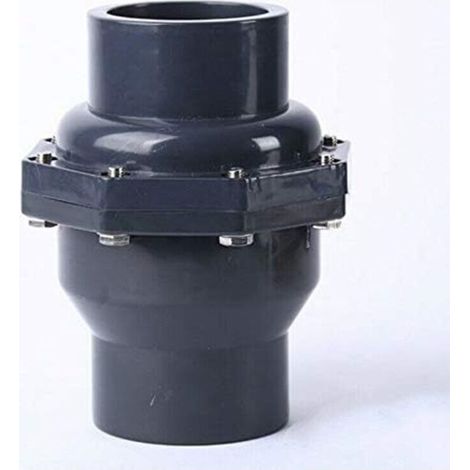 Soupape vidange clapet anti refoulement clapet anti retour eau pvc diamètre intérieur 50mm，DN40 (Diamètre Intérieur 50mm) (1/5)