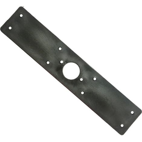 Base plate for kayak/canoe fishing rod holder, kayak fishing rack support, rectangular side strip for longboard