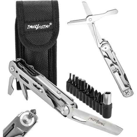 Survival-Multitool 7-in-1 Multitool-Set + Bits (1/5)