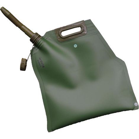 Jerrican Souple 10L en TPU Épais – Réservoir Carburant Pliable avec Tuyau 20cm – Léger, Étanche, pour Voiture, Moto, 4x4, Camping (1/5)