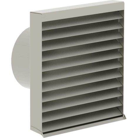 Kermi x-well Wetterschutzgitter NW 125, Edelstahl - Y2401125003K