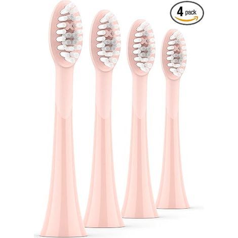 Têtes de Brosse Sonique, Têtes de Brosse à Dents de Rechange, Or Rose (1/3)