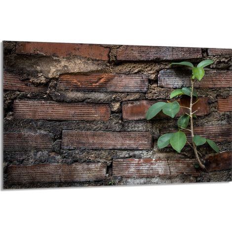 Glasschutzplatte für den Herd 80x52 Brick (1/5)