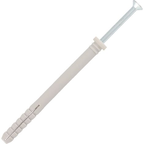 Chevilles à frapper tête plate HFD 6x40mm - Sceau de 500