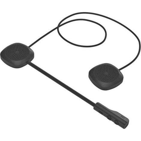 Casque de Moto - MH04 - Bluetooth 5.0 - Mains Libres - Noir - Universel (1/4)