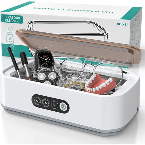 Nettoyeur à ultrasons 650 ml – Fréquence 45 kHz – 4 modes de nettoyage – Bac en acier inoxydable pour - 48KHz (1/4)