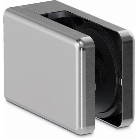 [QUALITE FRANCAISE] - Jeux de 4 Pinces Inox 316 à verre demi ronde 65x45 pour plat ou carré système multiverre 8 à 12.76 mm