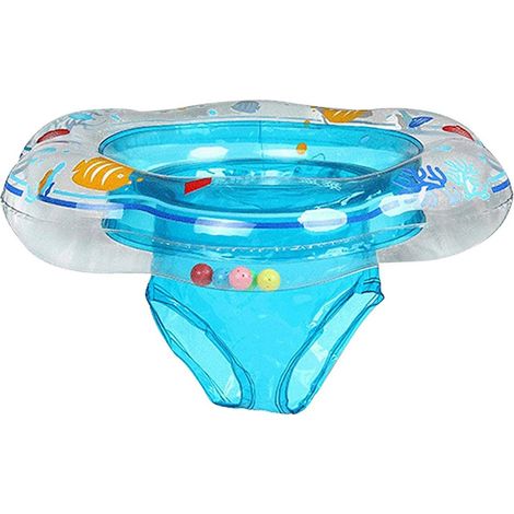1 bouée bébé, diamètre intérieur 21 cm, diamètre extérieur 52 cm, en PVC, pour enfants de 6 mois à 3 ans (1/5)