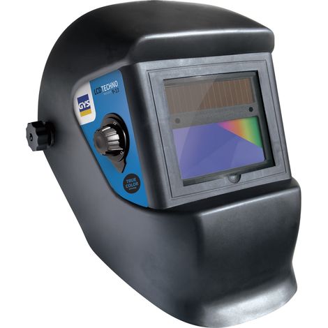 GYS – Masque de soudage TECHNO 3/9-13 65048 – Protection UV/IR DIN 15 – Technologie TRUE COLOR – Temps de réaction 0,08 ms – Champs de vision 92 x 42 mm