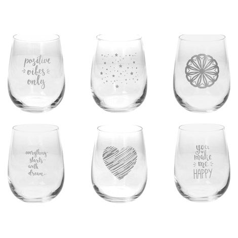 VASOS SURTIDOS SET 6 UDS (1/3)