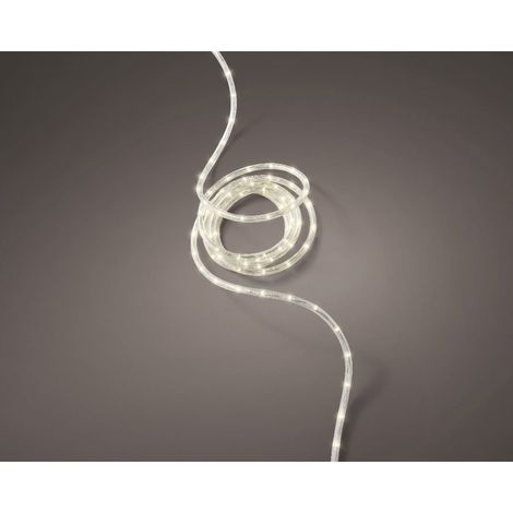 Kaemingk Micro LED Seilbeleuchtung transparent warmweiß 50 Lichter 500 cm Weihnachtslichterketten