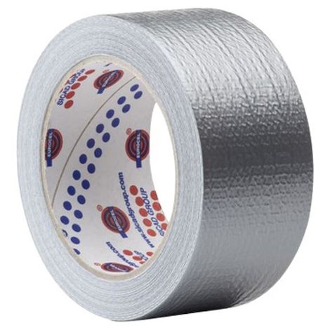 24 Cinta adhesiva de tela gris 50 mm x 50 m (1/3)