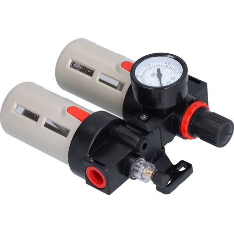 Druckreglerfilter aus Aluminiumlegierung, Druckluftregler mit Manometer für Hydrauliksysteme, BFC4000 (1/5)