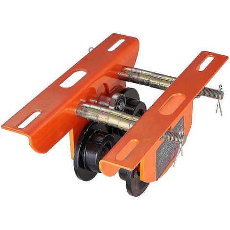 Chariot manuel pour palan électrique, capacité de 1100 lb/0,5 tonne pour PA200 PA250 PA300 PA400 PA500 (1/5)
