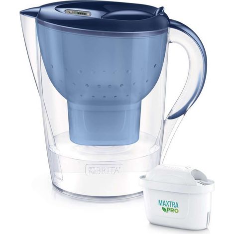 Brita - Filterkanne Marella XL Memo, Volumen 3,5 l, Filter Maxtra Pro, blau 1052778