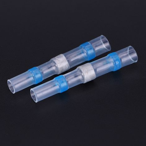 Lot de 200 cosses thermorétractables BST-2, connecteurs de fils en cuivre étamé pour l'électrotechnique. (1/5)