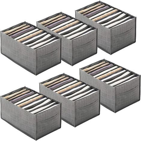 Aufbewahrungstasche für Kleidung, Kleiderschrank, Schublade, Fach, Aufbewahrungsbox, Netz, Hosen, Socken, Kleidung, Aufbewahrungsbox (1/5)