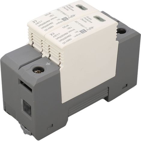 Dispositif de protection contre les surtensions 1000 V CC 20-40 kA 2P PC pour systèmes photovoltaïques (PV) (1/5)