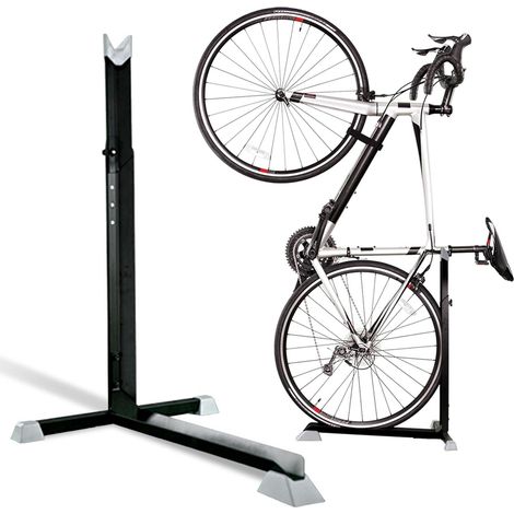 Support à vélos, porte-vélos portable et rangement gain de place avec hauteur réglable (1/5)