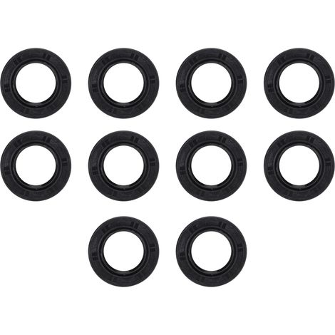 10 Joints de vilebrequin en caoutchouc noir, pièces de roulement pour moteur diesel 168F, générateur 2KW (1/5)