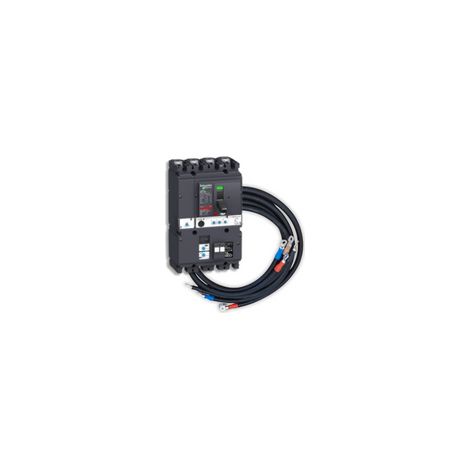 KIT: Interruttore differenziale NSX160B 2.2AB Vigi + staffe e coprimorsetti