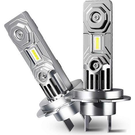 Lot de 2 ampoules LED H7 30 000 lm pour phares de voiture haute puissance (1/5)