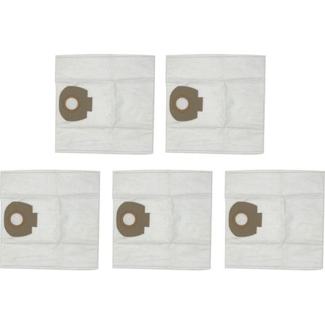 Lot de 5 sacs à poussière pour Makita Vc2010l Vc2512l Vc2012l Vc3011l Vc3012l (dimensions du produit : 55 x 42 cm) (1/4)