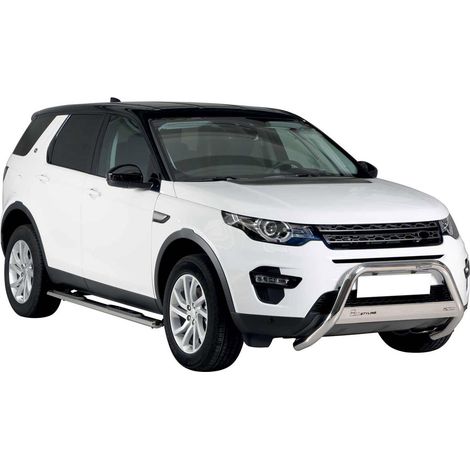 Pare-buffle Avant pour Land Rover Discovery Sport 2014-2018 63 mm en Acier Gris (1/5)