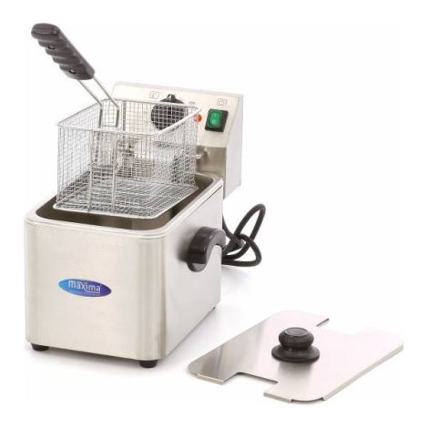 Friteuse - 4L - 1 panier - 1kg de frites - Maxima (1/5)