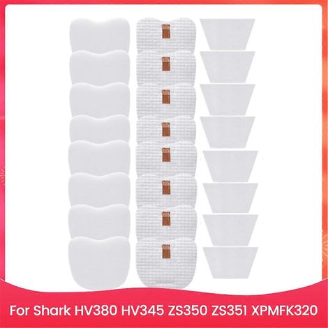 Accessoires de filtre en coton pour aspirateur Shark HV380 HV345 ZS350 ZS351 XPMFK320