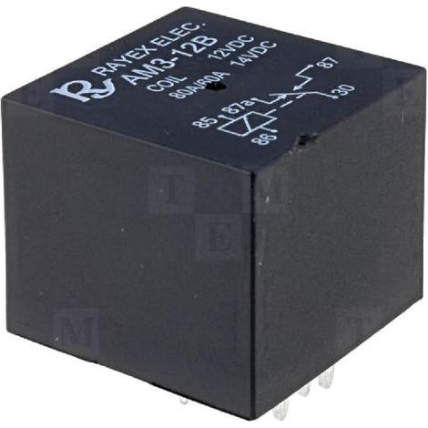 Relais automobile SPDT 12VDC 80A