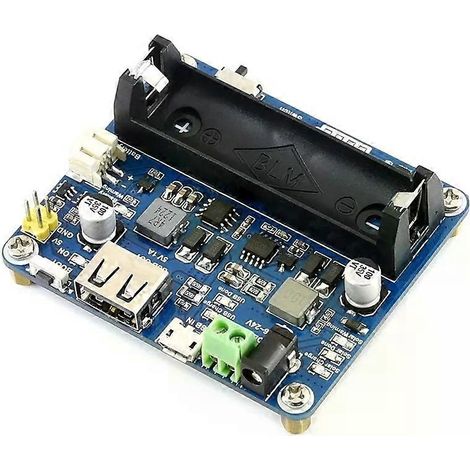 Waveshare Solar-Energiemanagementmodul für 6V-24V Solarmodule, unterstützt MPPT-Funktion, USB-Anschluss, Akkuladung (1/4)
