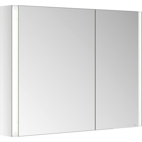 KEUCO SOMARIS Spiegelschrank Wandvorbau 2-türig, asymetrisch, (1/5)